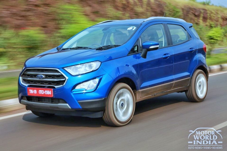 2017 Ford EcoSport facelift launched at Rs. 7.31 lakhs - Motor World India