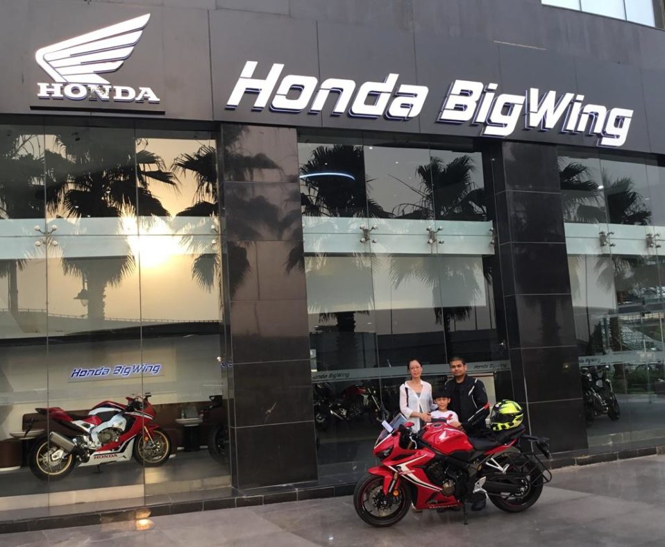 honda big wing bike